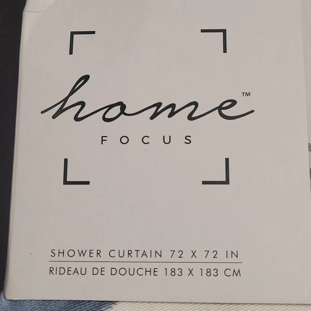 Home Focus Shower Curtain